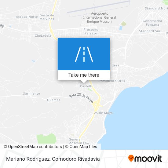 Mariano Rodríguez map