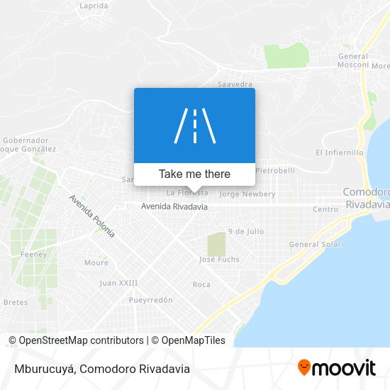 Mburucuyá map