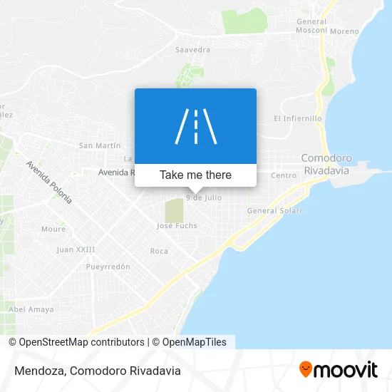Mendoza map