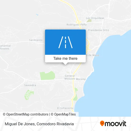 Mapa de Miguel De Jones