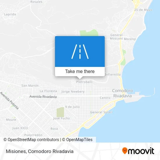 Misiones map