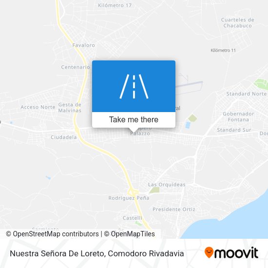 Nuestra Señora De Loreto map