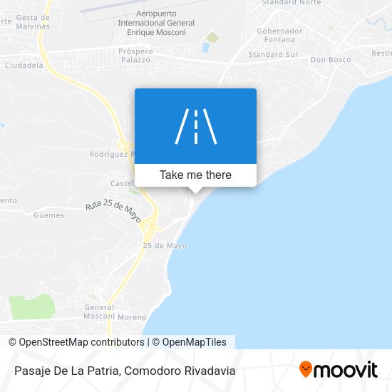 Mapa de Pasaje De La Patria