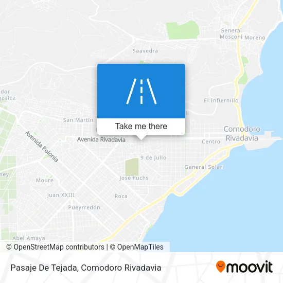 Mapa de Pasaje De Tejada