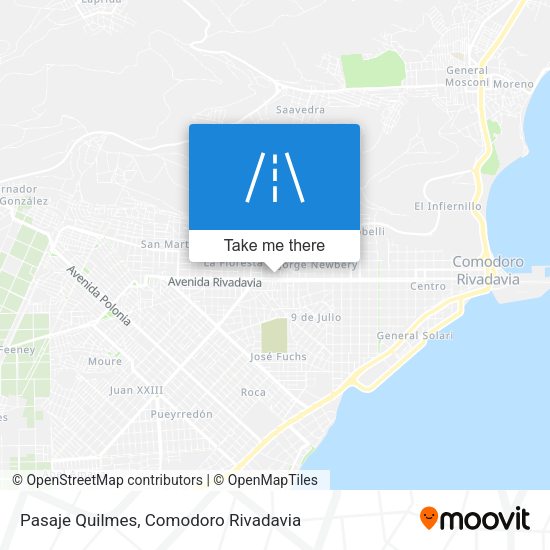 Pasaje Quilmes map
