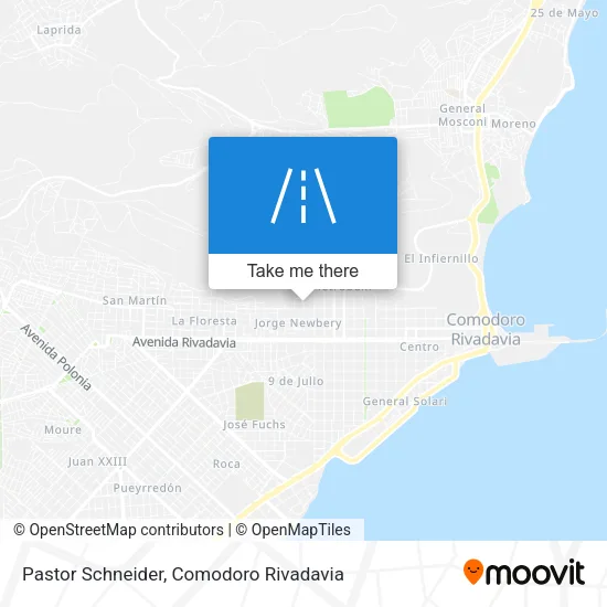 Mapa de Pastor Schneider