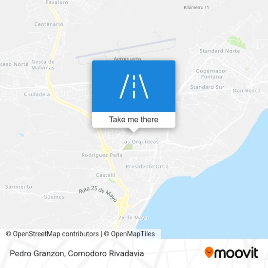 Pedro Granzon map