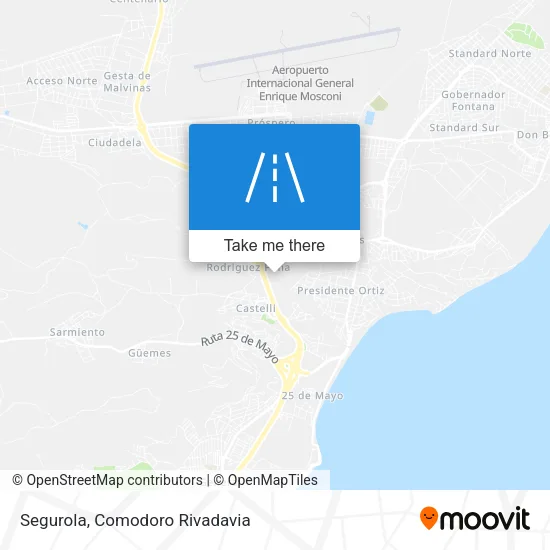 Segurola map