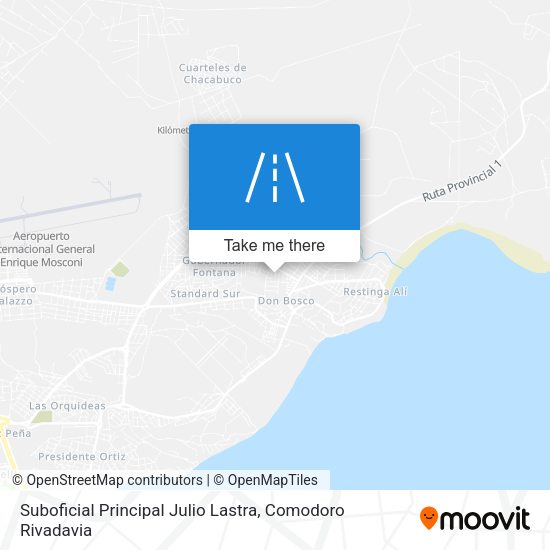 Suboficial Principal Julio Lastra map