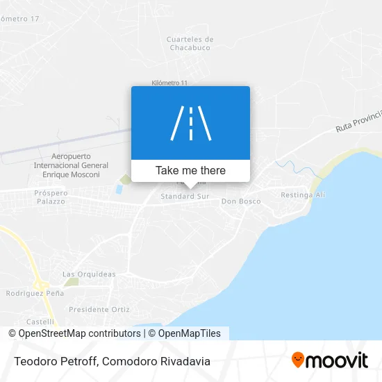 Teodoro Petroff map