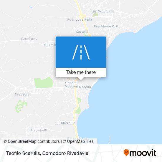 Mapa de Teofilo Scarulis