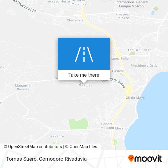 Tomas Suero map
