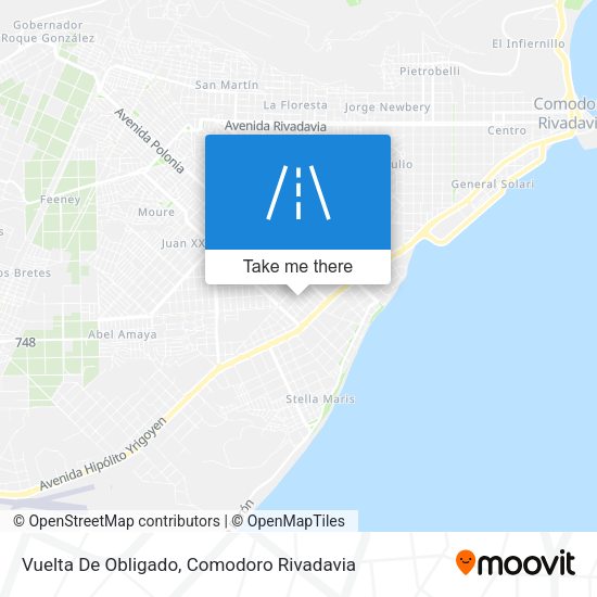 Mapa de Vuelta De Obligado