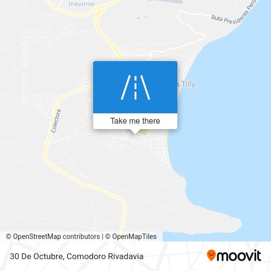 30 De Octubre map