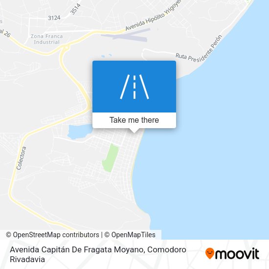 Avenida Capitán De Fragata Moyano map