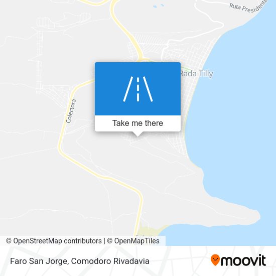 Faro San Jorge map