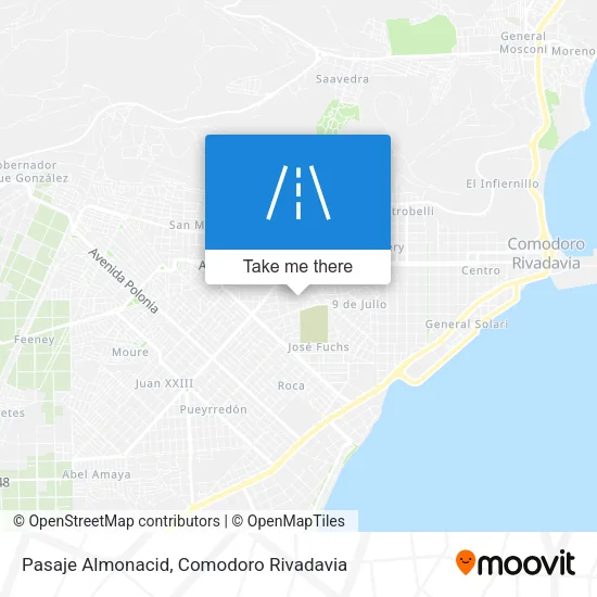 Pasaje Almonacid map