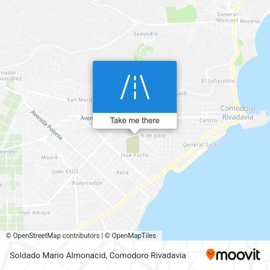 Mapa de Soldado Mario Almonacid