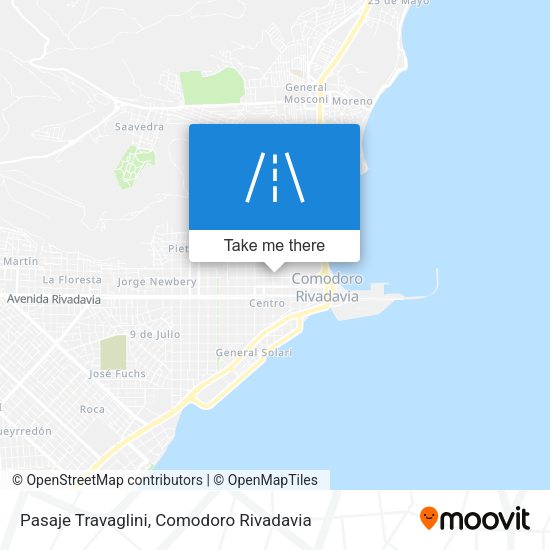 Pasaje Travaglini map