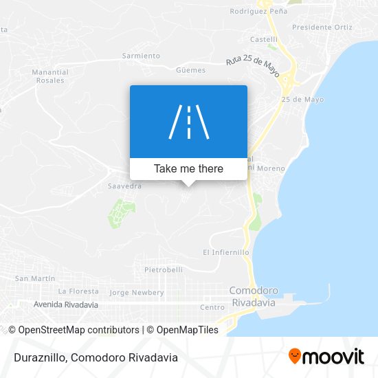 Duraznillo map