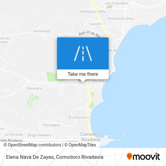 Elena Nava De Zayas map