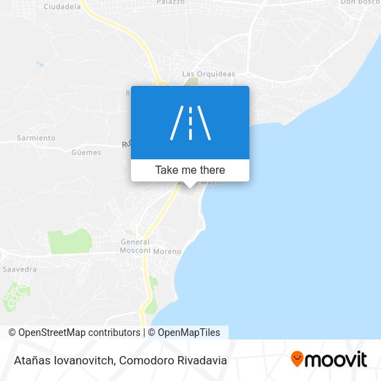 Mapa de Atañas Iovanovitch