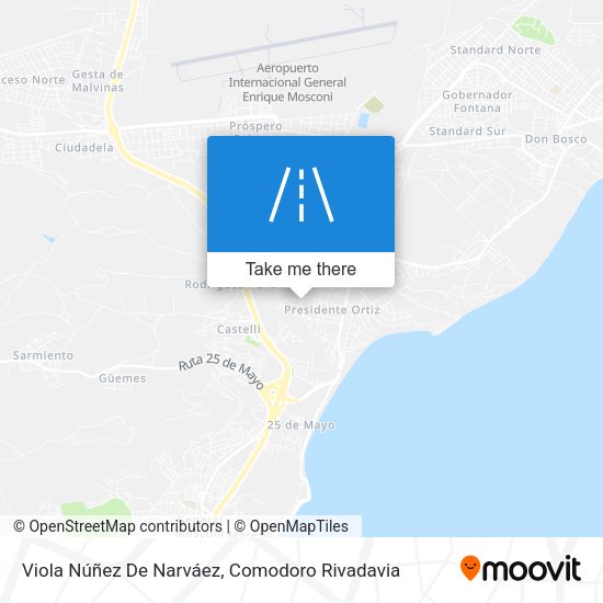 Viola Núñez De Narváez map