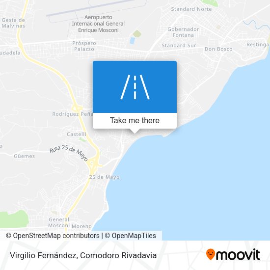 Mapa de Virgilio Fernández
