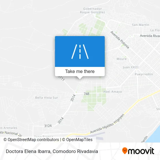 Mapa de Doctora Elena Ibarra
