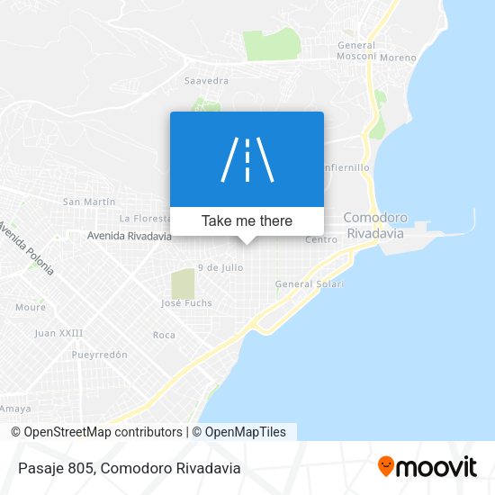 Mapa de Pasaje 805
