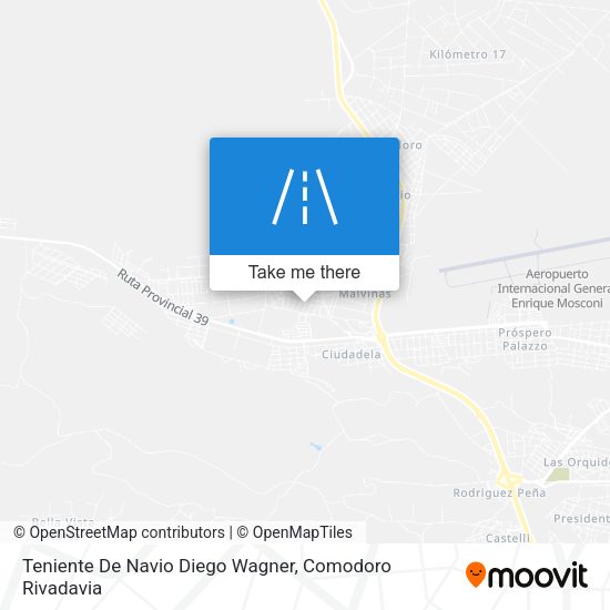 Teniente De Navio Diego Wagner map
