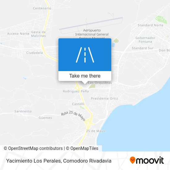 Mapa de Yacimiento Los Perales