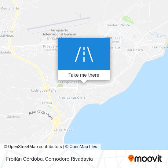 Froilán Córdoba map