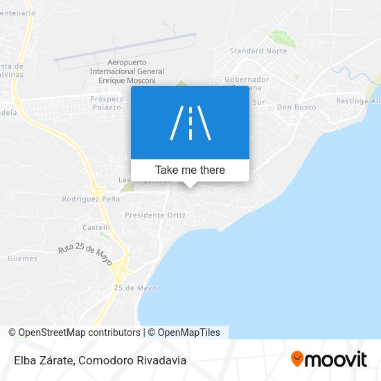 Mapa de Elba Zárate
