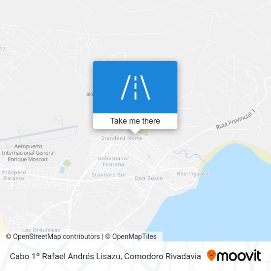 Cabo 1º Rafael Andrés Lisazu map