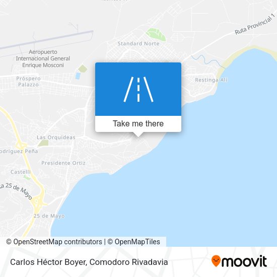 Carlos Héctor Boyer map