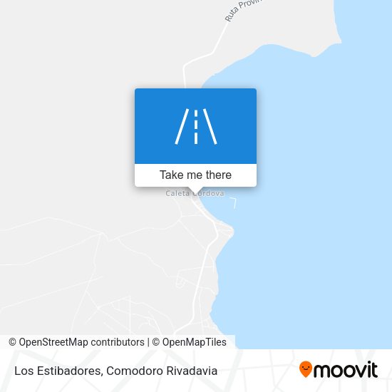 Los Estibadores map