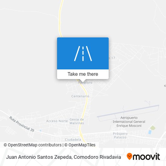 Juan Antonio Santos Zepeda map