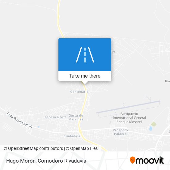 Hugo Morón map