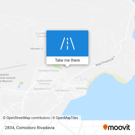 Mapa de 2834