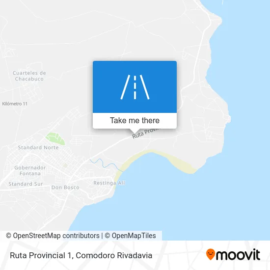 Ruta Provincial 1 map