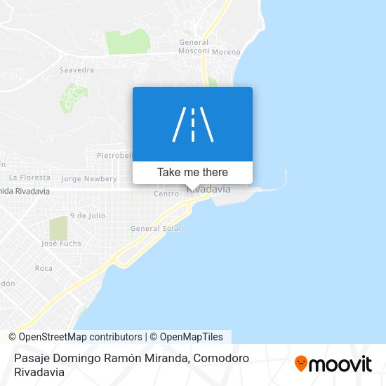 Mapa de Pasaje Domingo Ramón Miranda