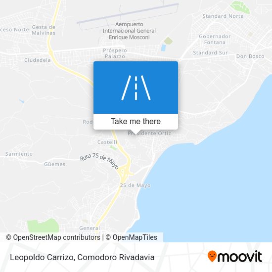 Leopoldo Carrizo map