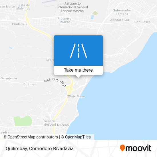 Mapa de Quilimbay