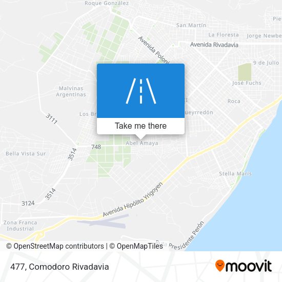 Mapa de 477