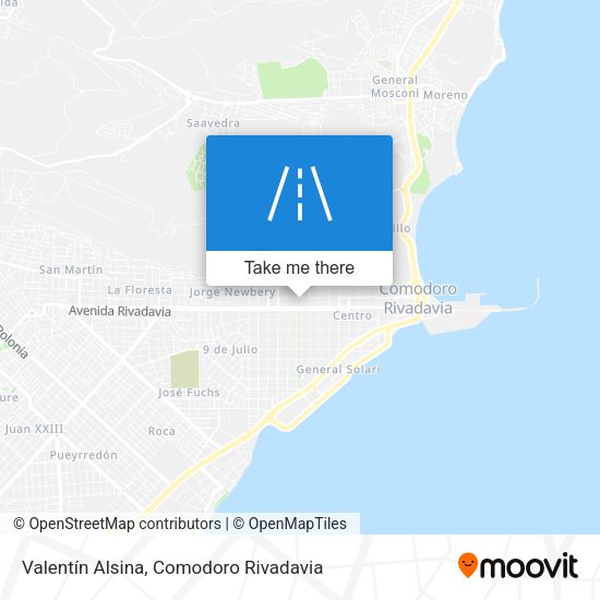 Valentín Alsina map