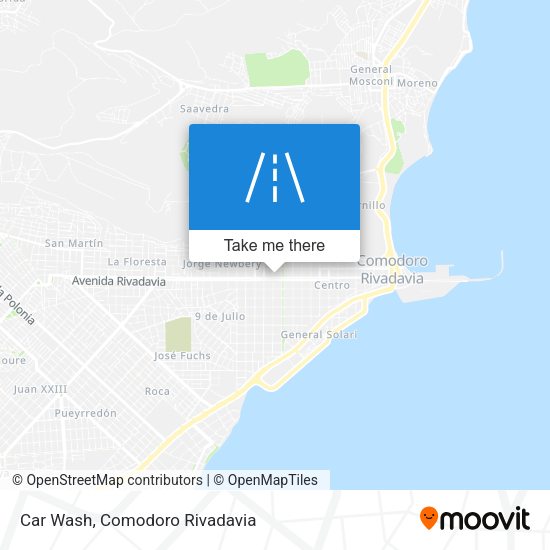 Mapa de Car Wash