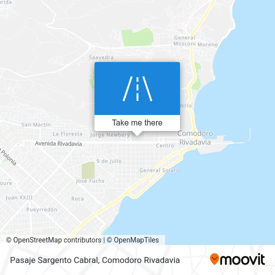 Pasaje Sargento Cabral map