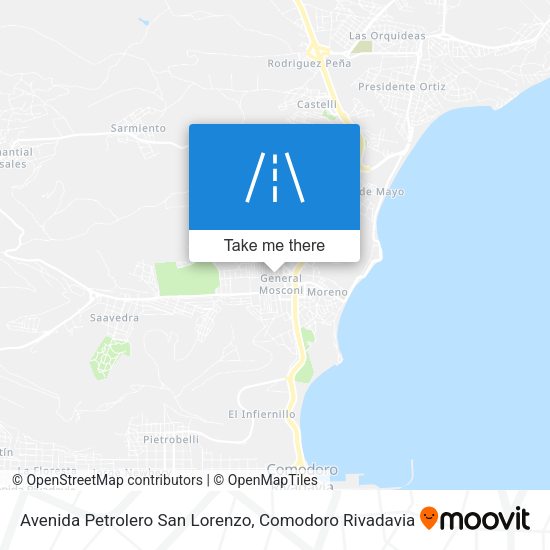Mapa de Avenida Petrolero San Lorenzo