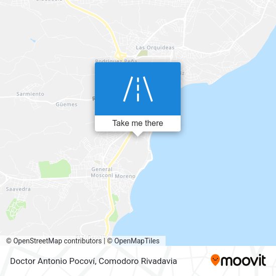 Mapa de Doctor Antonio Pocoví